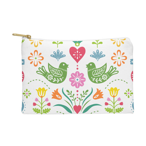 Andi Bird Hearts and Birds Pouch