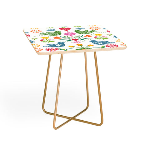 Andi Bird Hearts and Birds Side Table