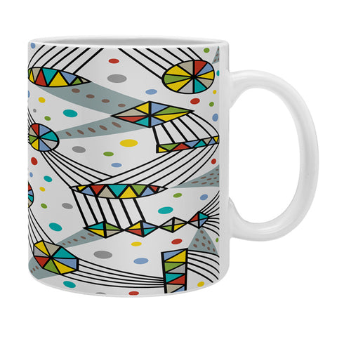 Andi Bird Intergalactic Grey Coffee Mug