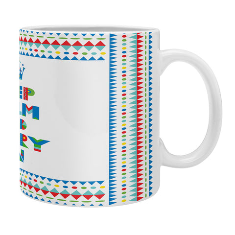 Andi Bird Keep Calm And Carry On Coffee Mug