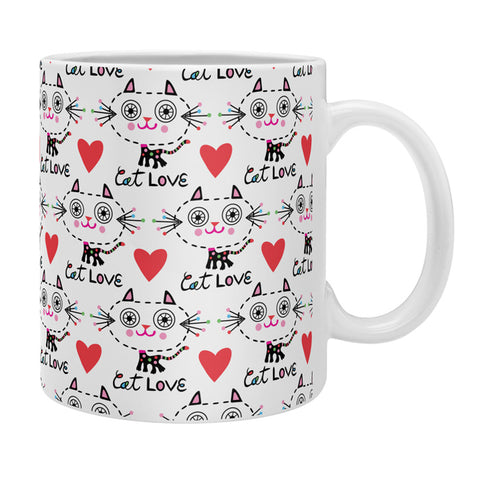 Andi Bird Kitten Love Coffee Mug