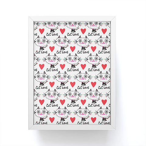 Andi Bird Kitten Love Framed Mini Art Print