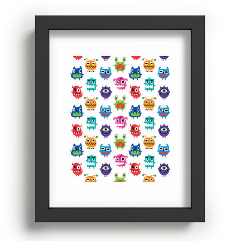 Andi Bird Monstrous Monsters Recessed Framing Rectangle