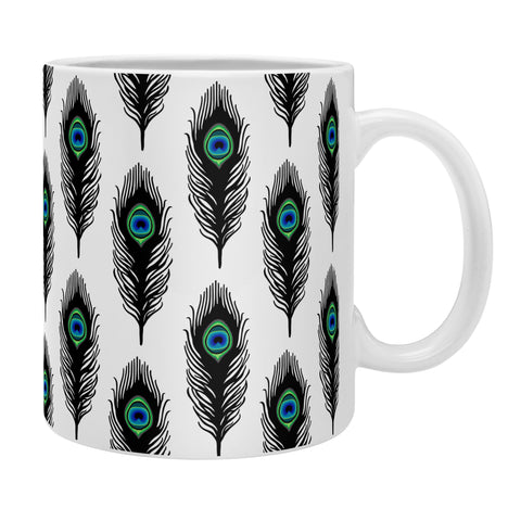 Andi Bird Peacock Boho Coffee Mug