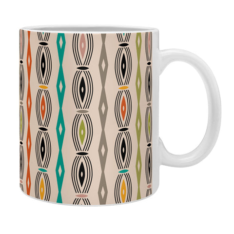 Andi Bird pillar stripe Coffee Mug