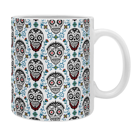 Andi Bird Sugar Skull Voodoo Coffee Mug
