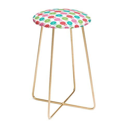 Andi Bird Tomales Flowers Counter Stool