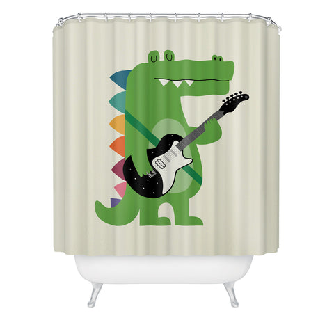 Andy Westface Croco Rock Shower Curtain