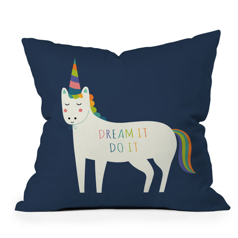 Andy Westface Dream It Do It Throw Pillow