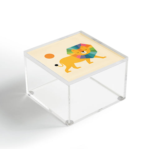 Andy Westface Lion Shine Acrylic Box