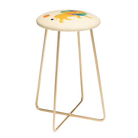 Andy Westface Lion Shine Counter Stool