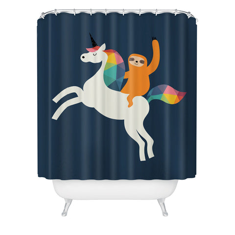 Andy Westface Magic Time Shower Curtain