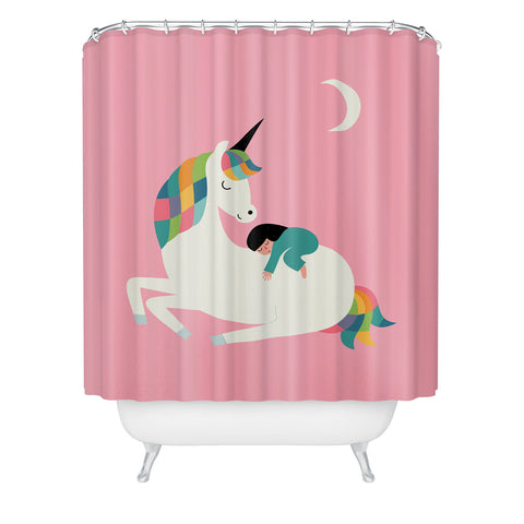 Andy Westface Me Time Shower Curtain