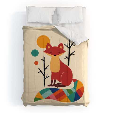 Andy Westface Rainbow Fox Comforter