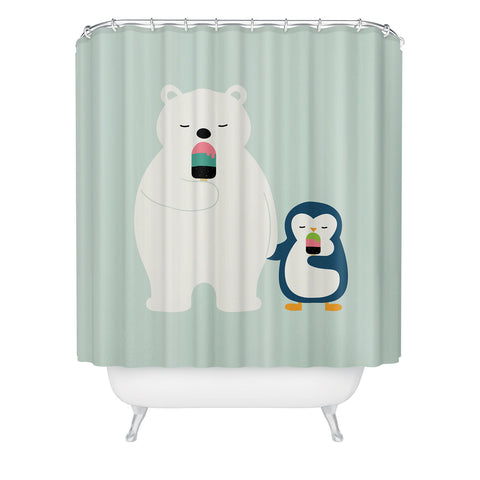 Andy Westface Stay Cool 2 Shower Curtain