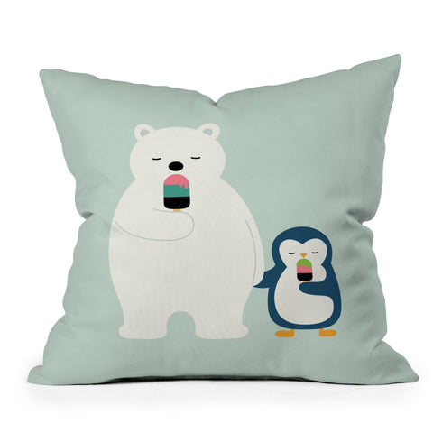 Andy Westface Stay Cool 2 Throw Pillow
