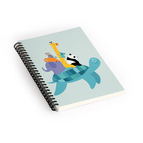 Andy Westface Travel Together Spiral Notebook