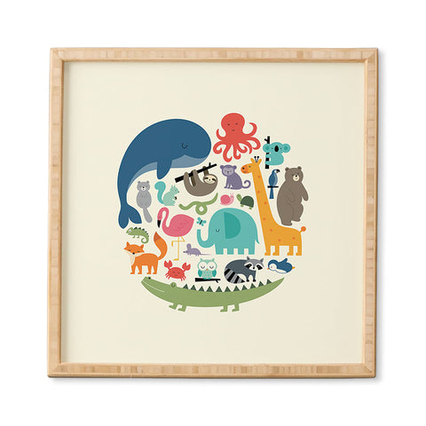 Andy Westface We Are One Framed Wall Art
