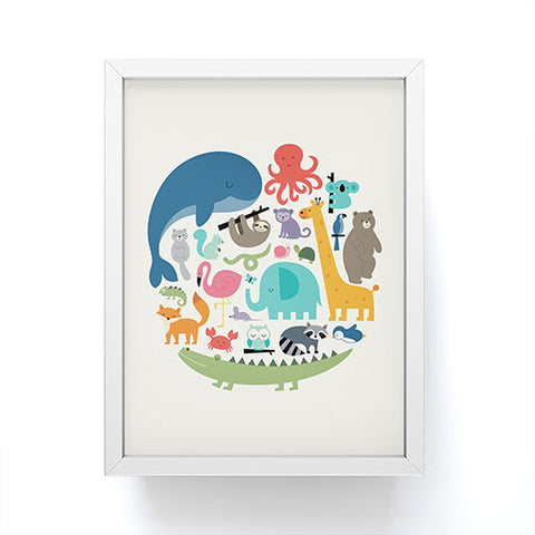 Andy Westface We Are One Framed Mini Art Print