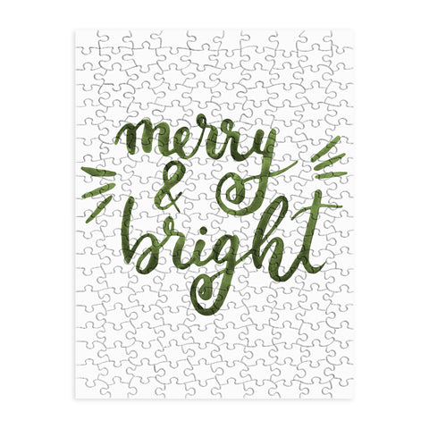 Angela Minca Merry and bright green Puzzle