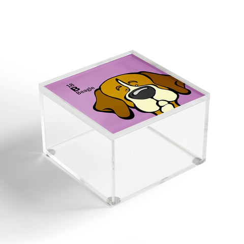 Angry Squirrel Studio Beagle 18 Acrylic Box