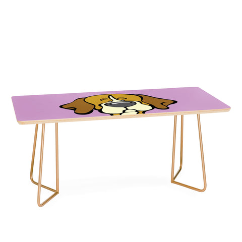 Angry Squirrel Studio Beagle 18 Coffee Table