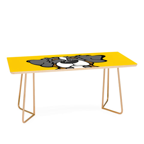 Angry Squirrel Studio Bernese Mtn Dog 16 Coffee Table