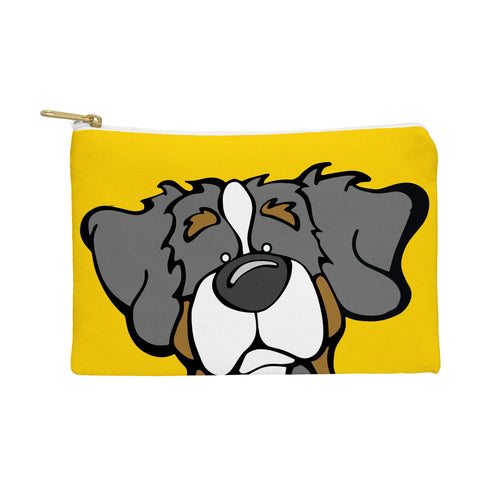 Angry Squirrel Studio Bernese Mtn Dog 16 Pouch