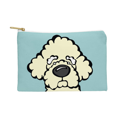 Angry Squirrel Studio Bichon Frise 2 Pouch