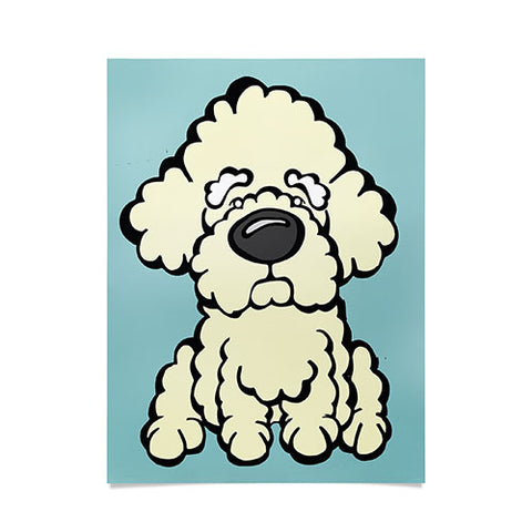 Angry Squirrel Studio Bichon Frise 2 Poster