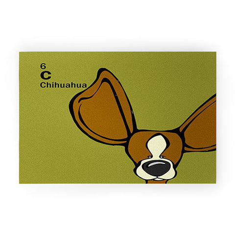 Angry Squirrel Studio Chihuahua 6 Welcome Mat