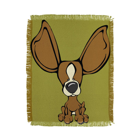 Angry Squirrel Studio Chihuahua 6 Throw Blanket