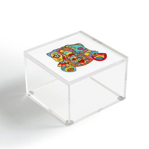 Angry Squirrel Studio ELEPHANT Buttonnose Buddies Acrylic Box