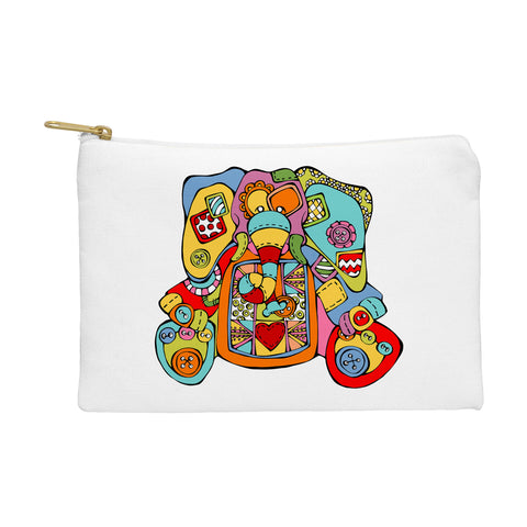 Angry Squirrel Studio ELEPHANT Buttonnose Buddies Pouch