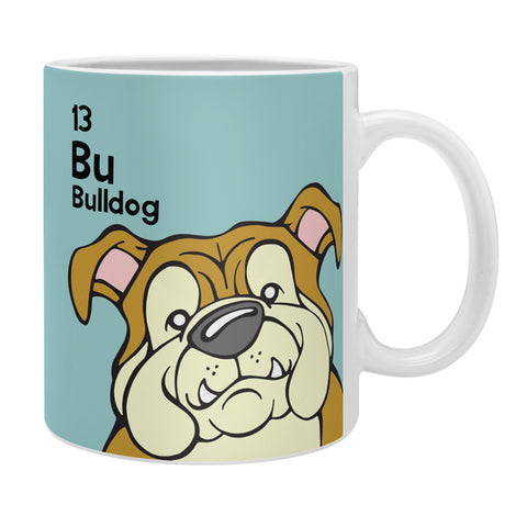 Angry Squirrel Studio English Bulldog 13 Coffee Mug
