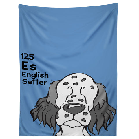 Angry Squirrel Studio English Setter125 Tapestry