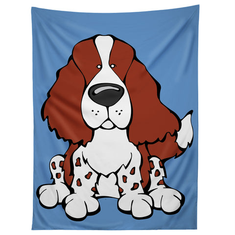 Angry Squirrel Studio English Springer Spaniel 23 Tapestry