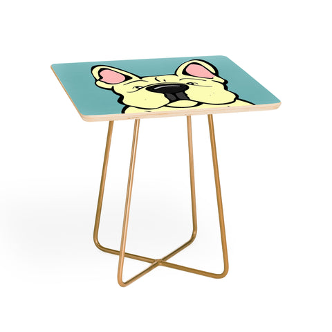 Angry Squirrel Studio French Bulldog 22 Side Table