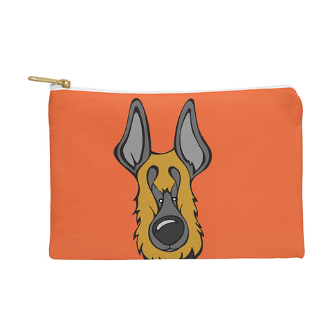 Angry Squirrel Studio German Shepard Dog 4 Pouch