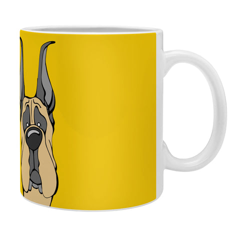 Angry Squirrel Studio Great Dane 28 Coffee Mug