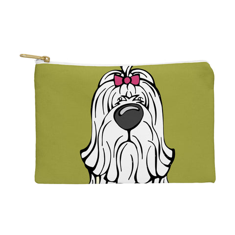 Angry Squirrel Studio Maltese 12 Pouch