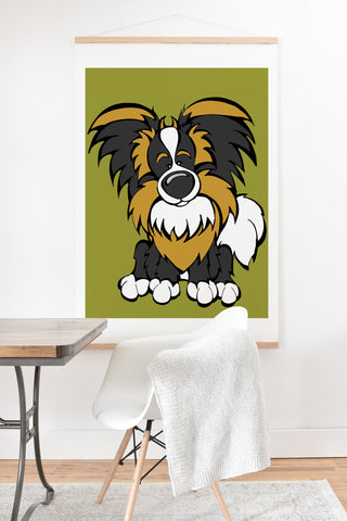 Angry Squirrel Studio Papillon 20 Art Print And Hanger