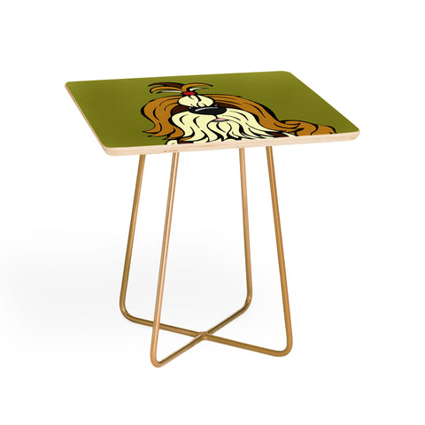 Angry Squirrel Studio Shih Tzu 30 Side Table