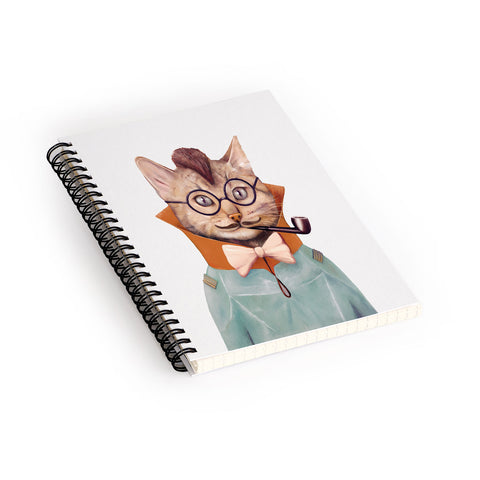 Animal Crew Eclectic Cat Spiral Notebook
