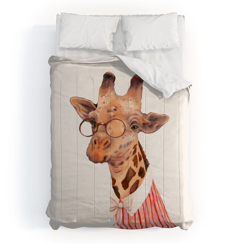 Animal Crew Lady Giraffe Comforter