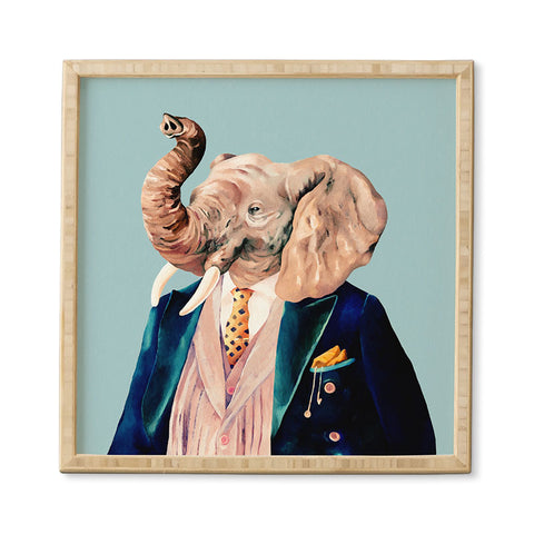 Animal Crew Mr Elephant Framed Wall Art