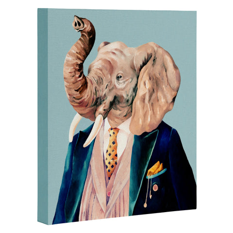 Animal Crew Mr Elephant Art Canvas