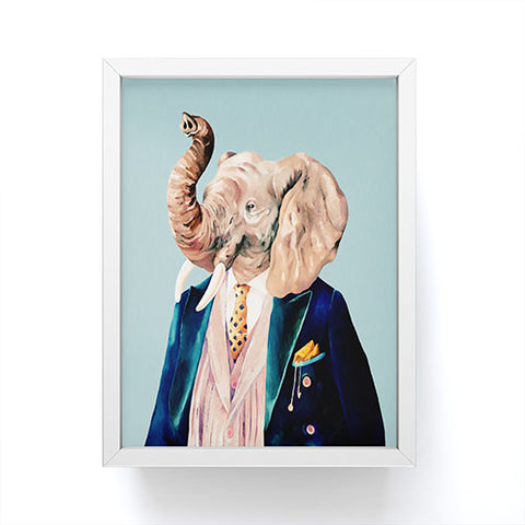 Animal Crew Mr Elephant Framed Mini Art Print