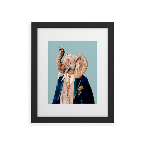 Animal Crew Mr Elephant Framed Art Print