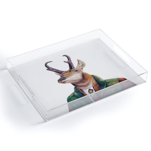 Animal Crew Pronghorn Deer Acrylic Tray